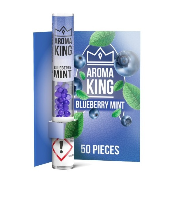 Capsules with applicator Blueberry Mint